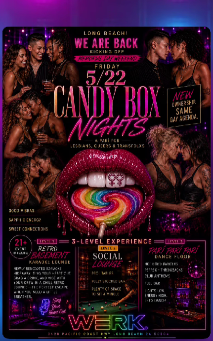 Candy Box Nights 5/22