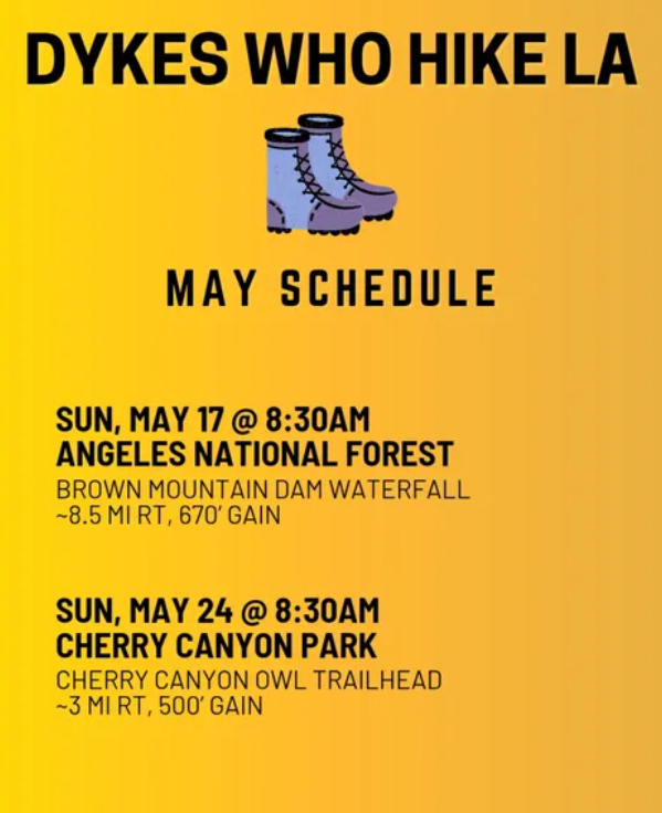 Dykes who hike LA 05/24