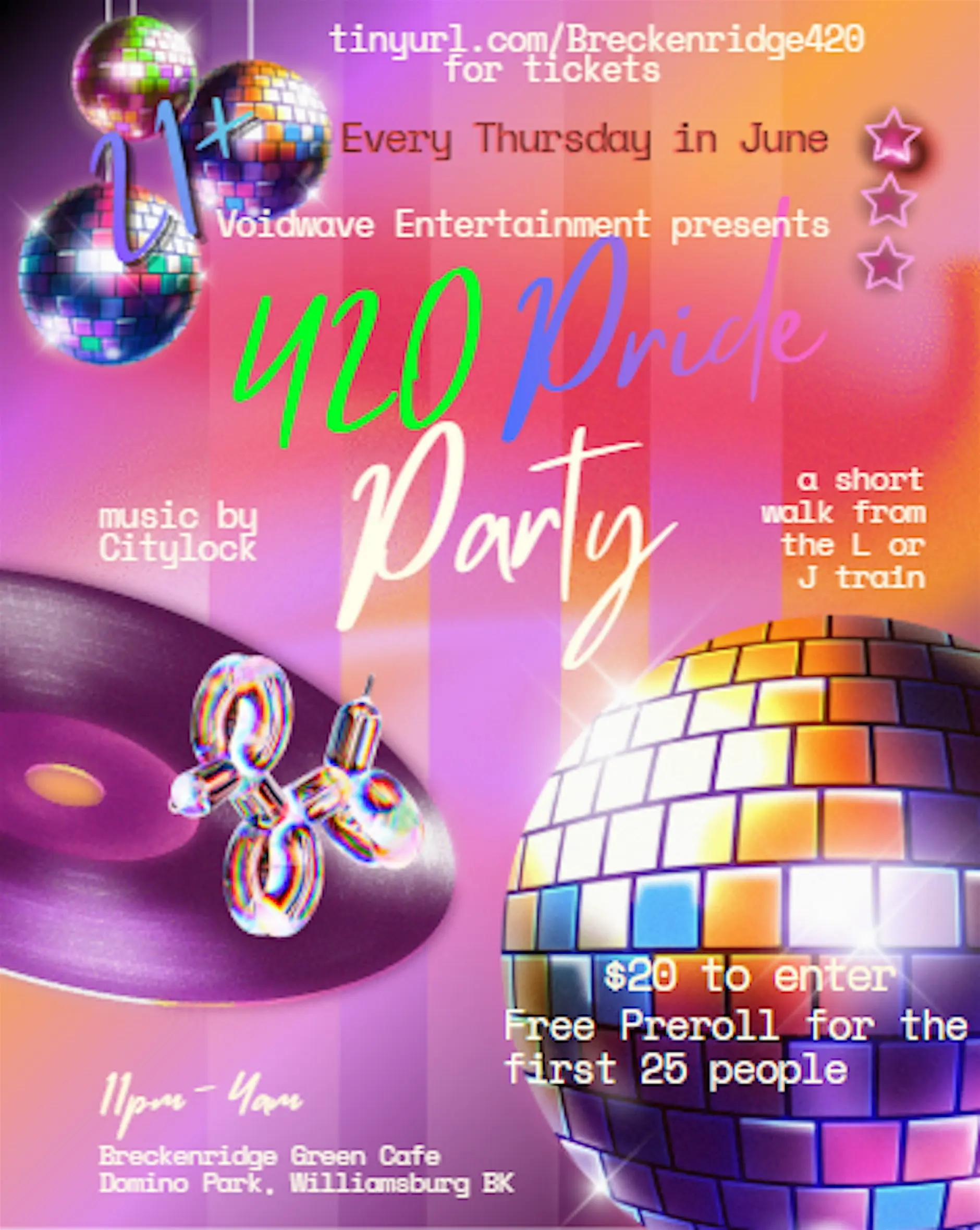 Share this event Pride 420 Party!