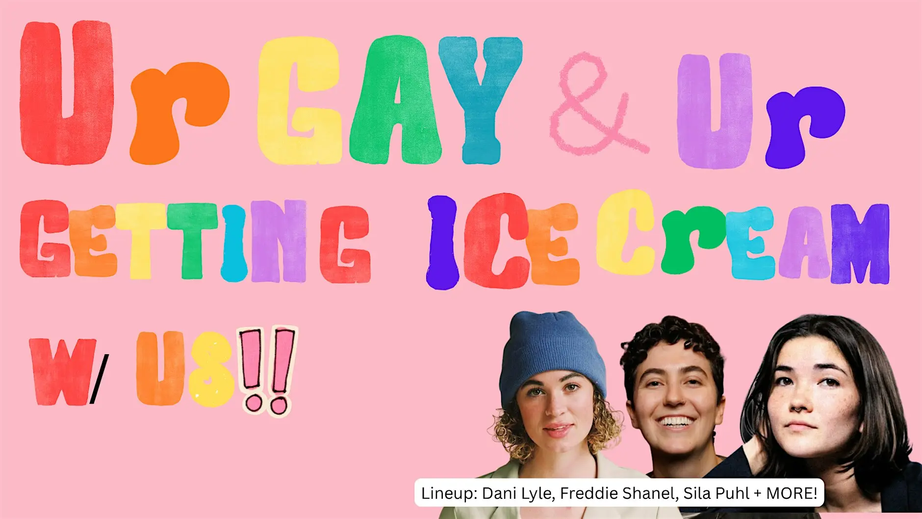 UR GAY & UR GETTING ICE CREAM W/ US!! | Standup comedy @ baby battista