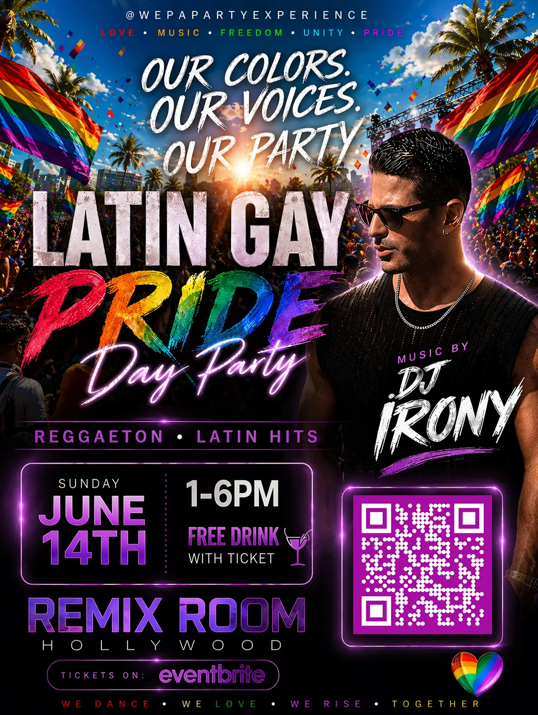 Latin Gay Pride Day Party WPE