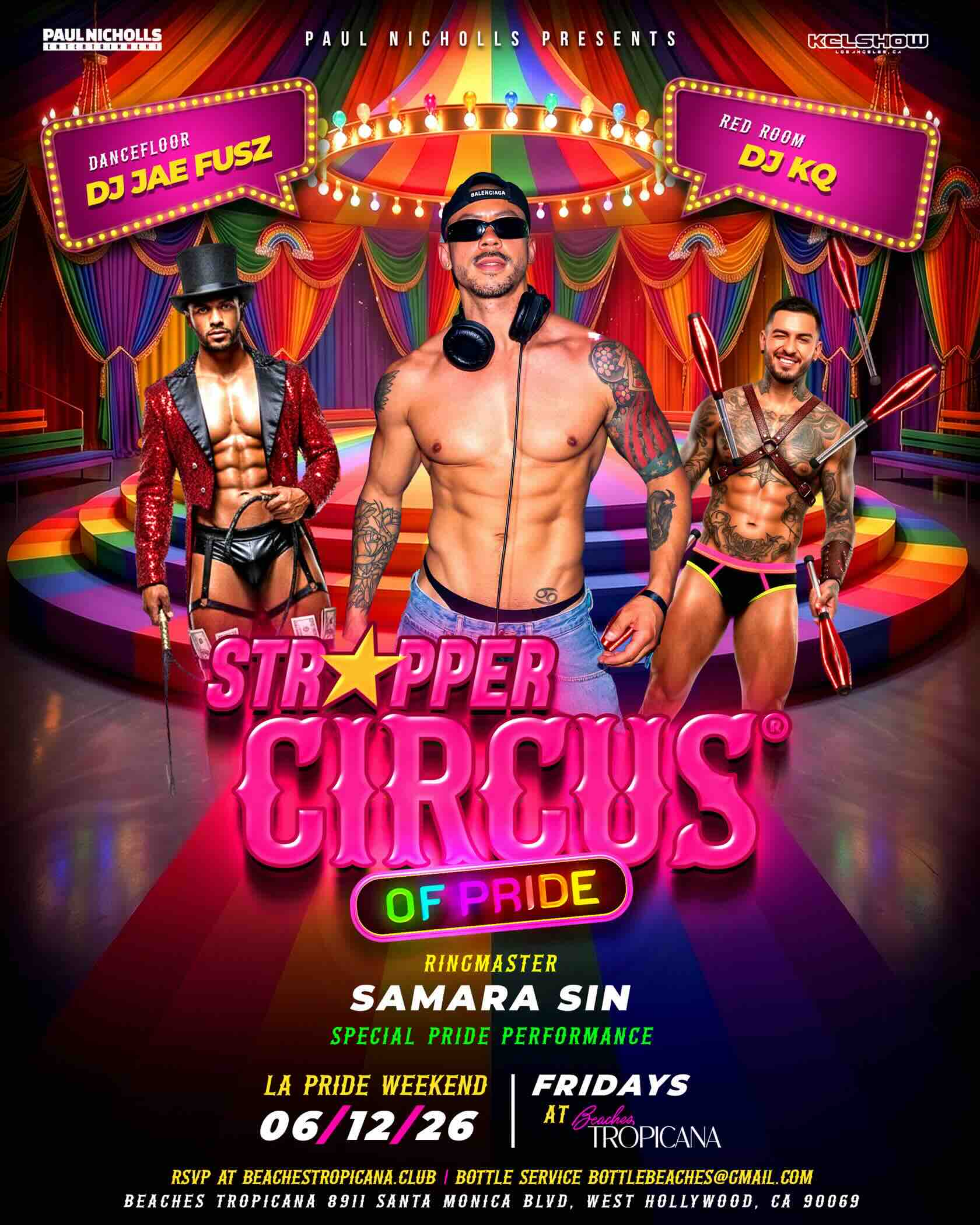 Stripper Circus of Pride!