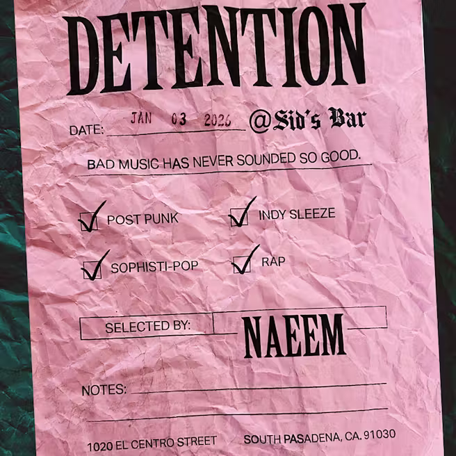 Detention W/ DJ Naeem