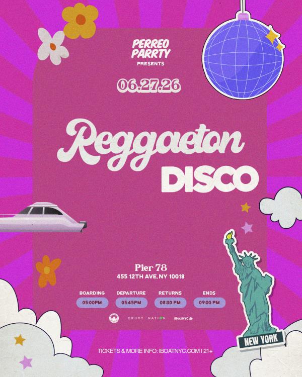 REGGAETON DISCO: House vs Reggaeton Boat Party Yacht Cruise