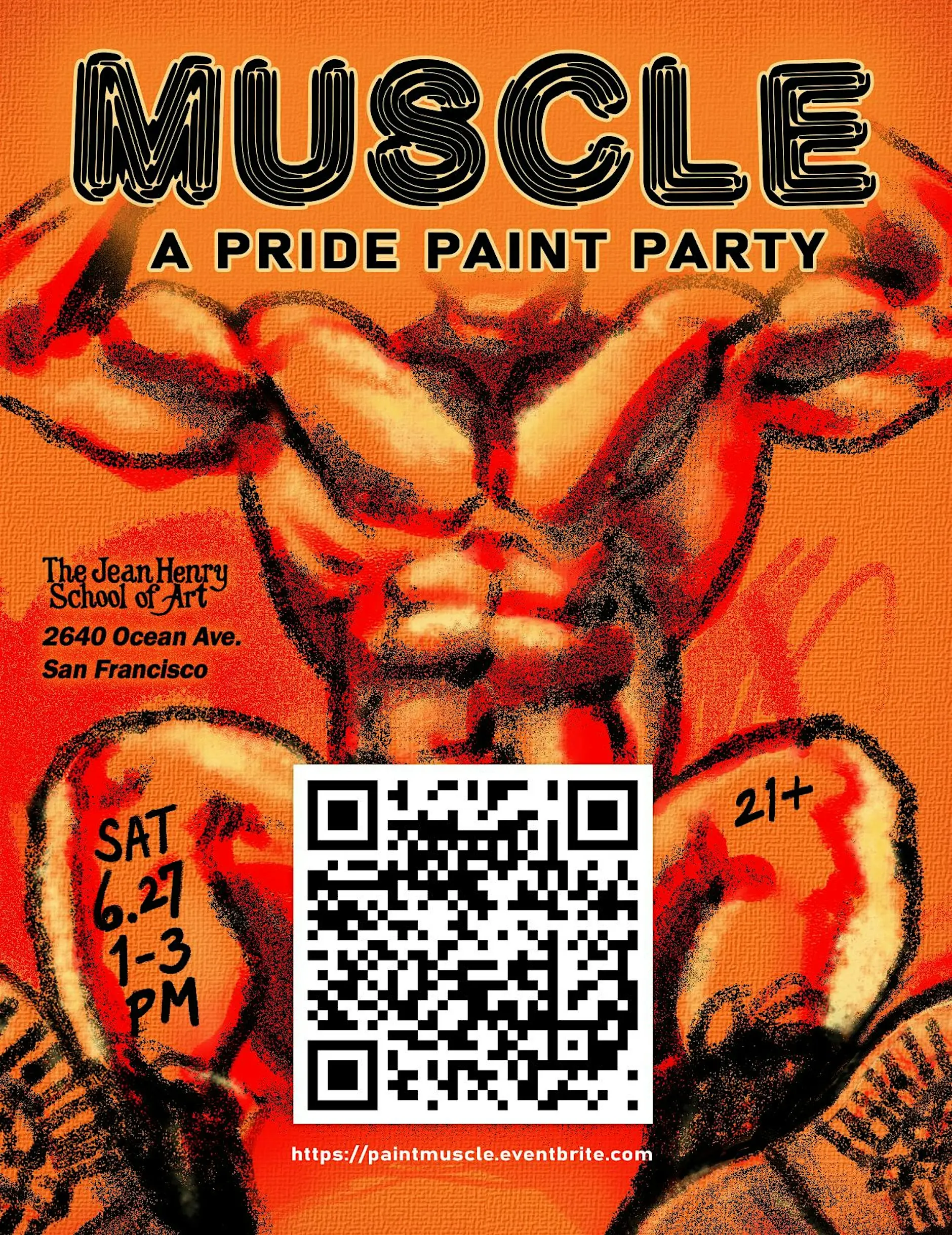 MUSCLE: A Pride Paint Party