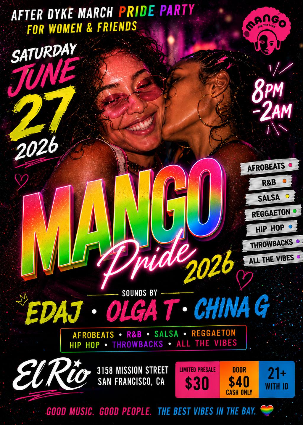 Mango Pride 2026 with Edaj ++ Olga T ++ China G