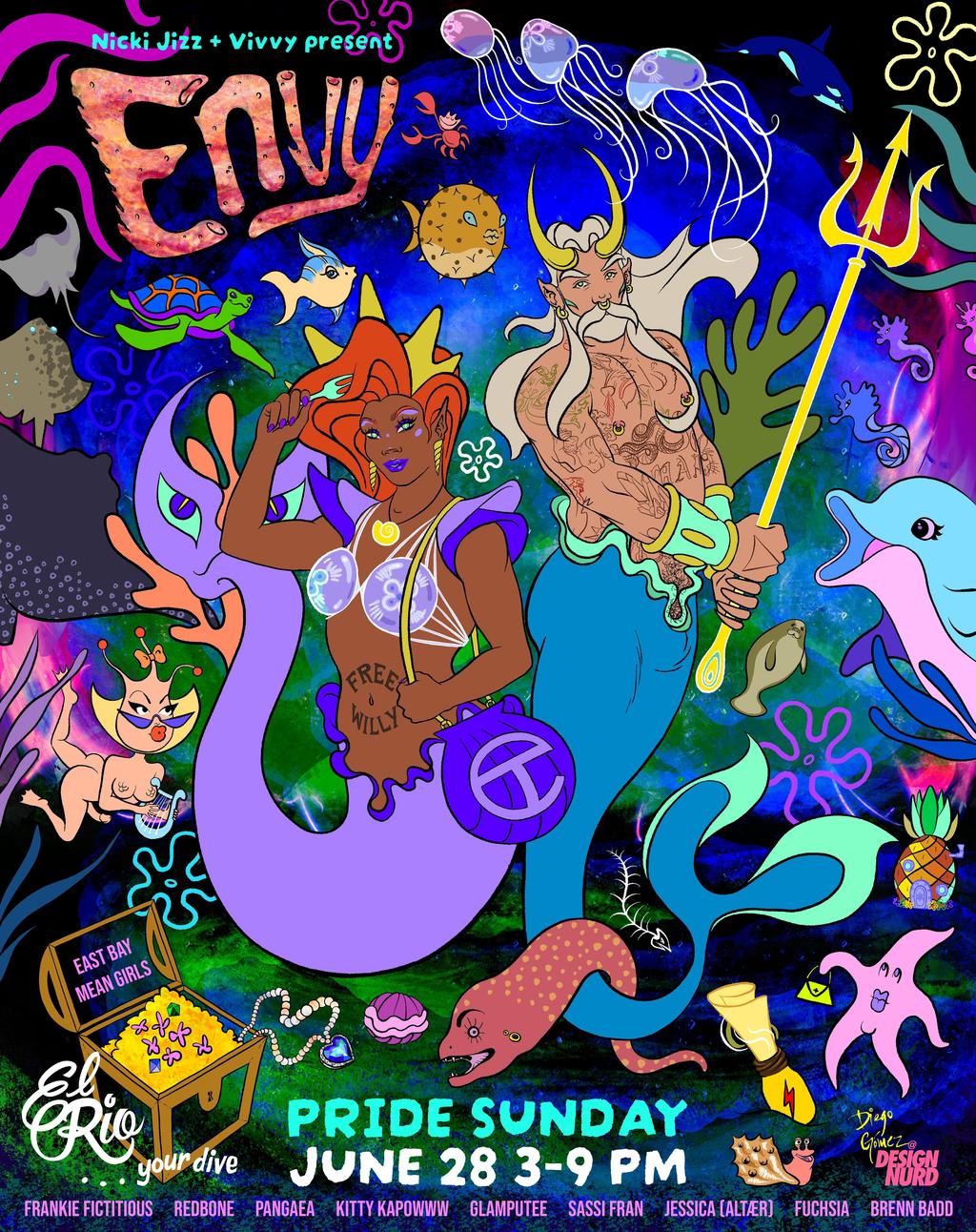 Nicki Jizz + Vivvy present: ENVY