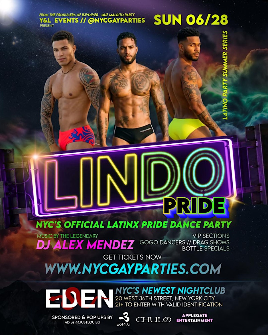 LINDO PRIDE 2026 @ EDEN