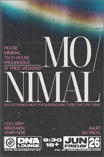 Mo/nimal