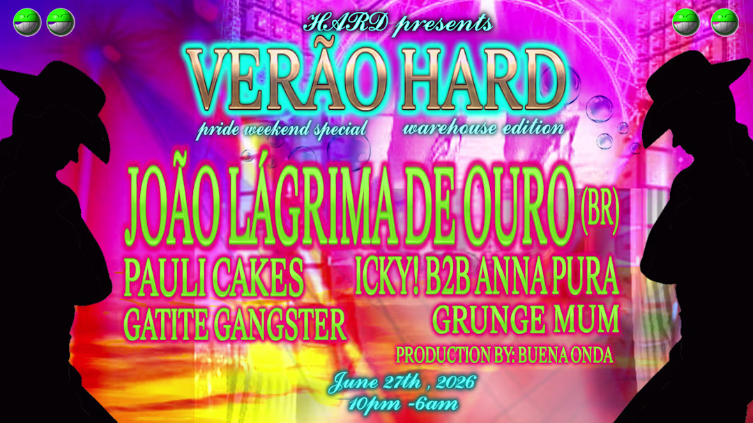 Verão Hard: João Lágrima De Ouro, Pauli Cakes, + More