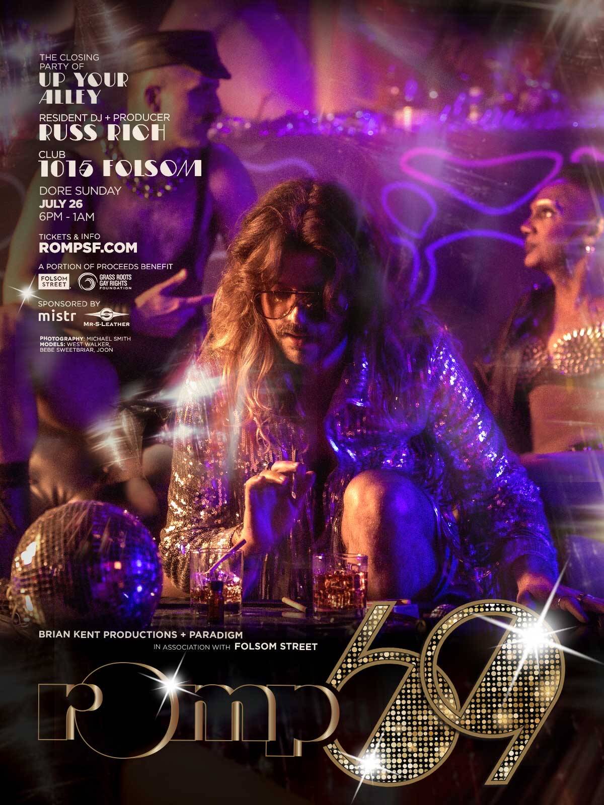 ROMP T-Dance: ROMP 69 – The Dirty Discotheque