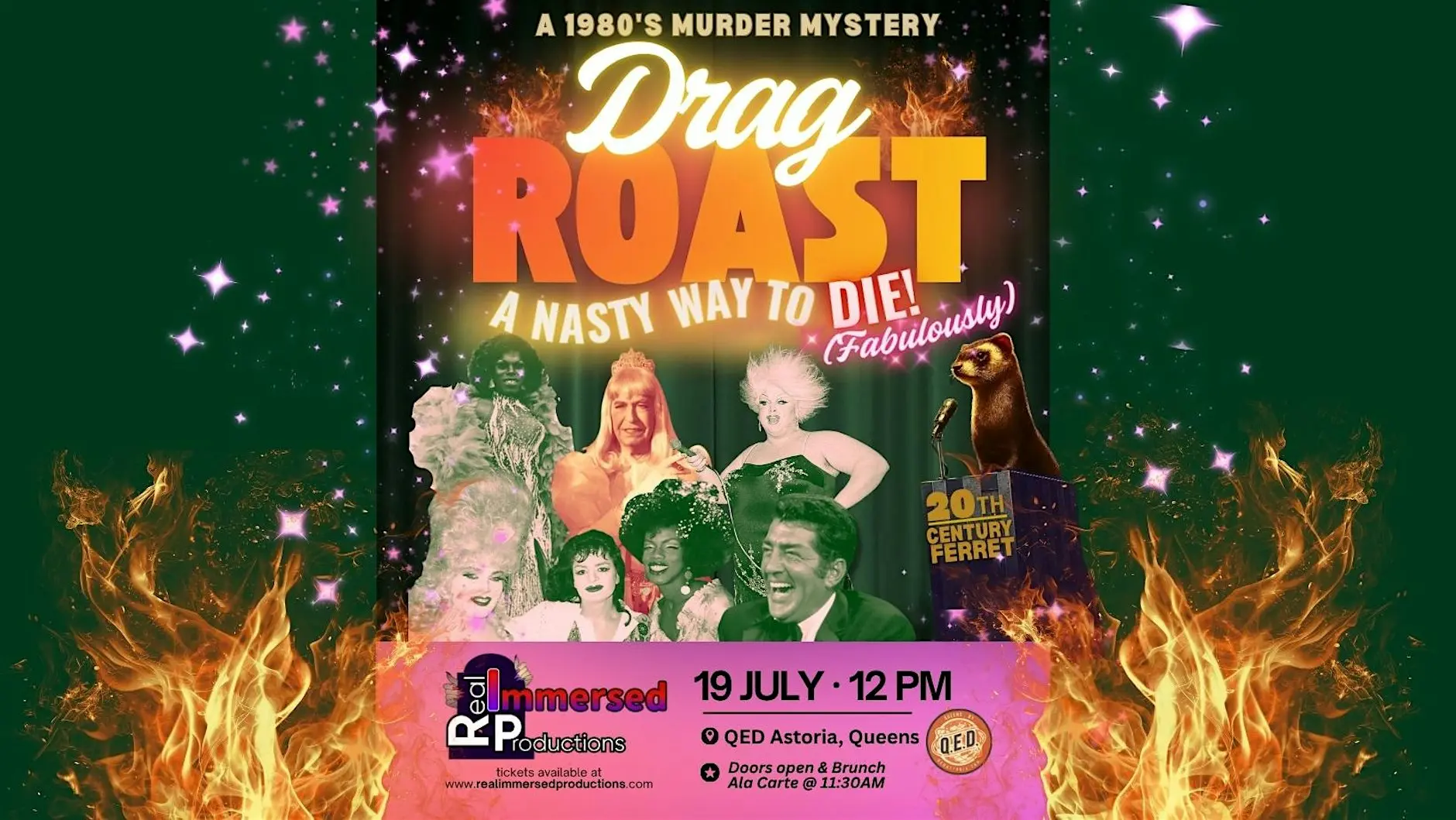 1980s Murder Mystery Drag Roast : A Nasty Way To Die (fabulously)