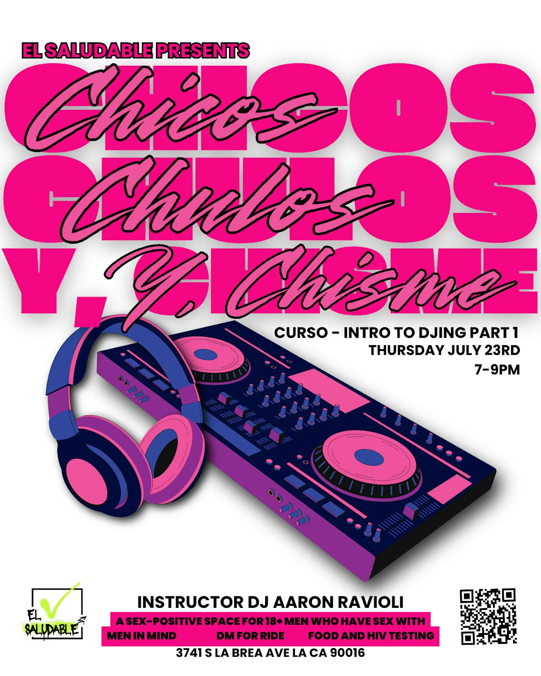 Gay Men Curso - Intro to Dj-ing Session 1