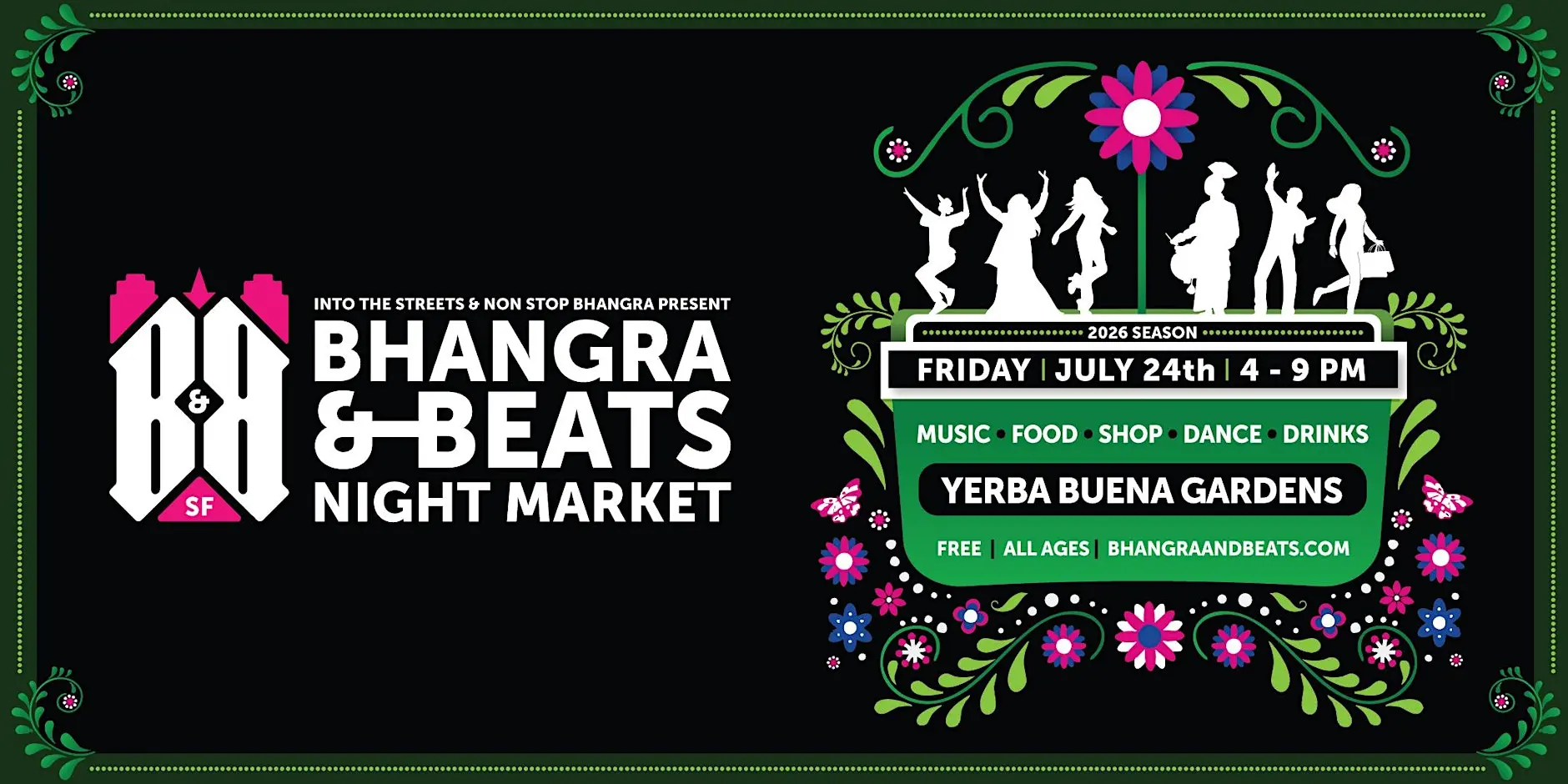 Bhangra and Beats Night Market-July 24th